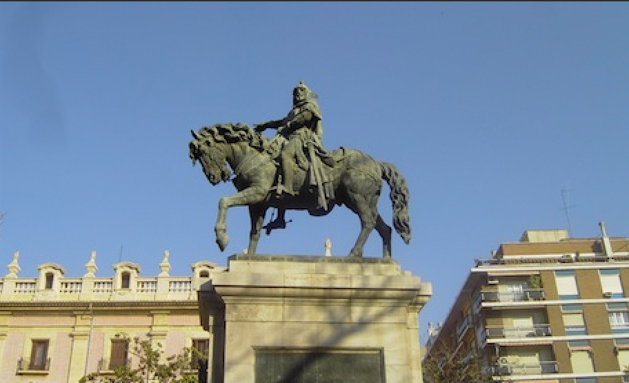 Estatua de Jaime I, Valencia