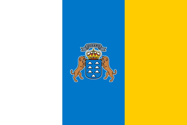 Bandera de Canarias. 