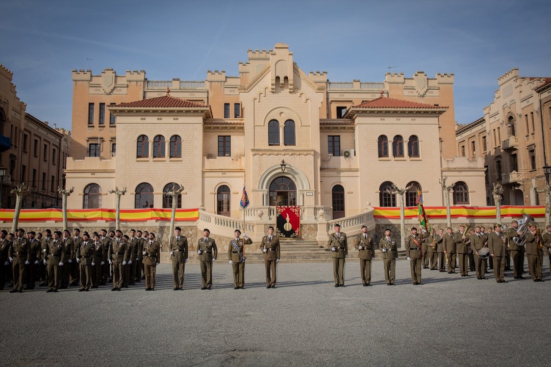 El Ejército celebra la Inmaculada Concepción en el cuartel de El Bruc de Barcelona, 2018.