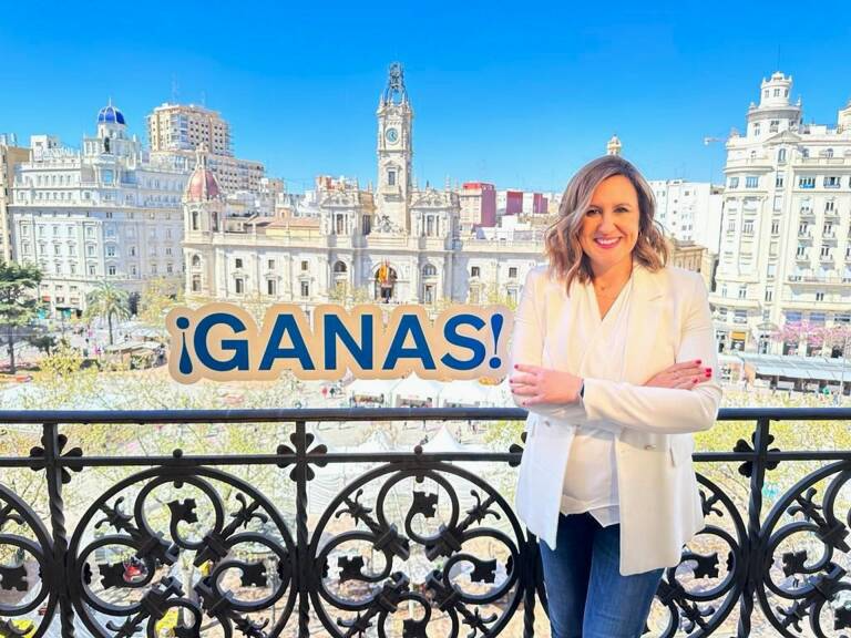 María José Catalá (PP), lema campaña ¡Ganas!