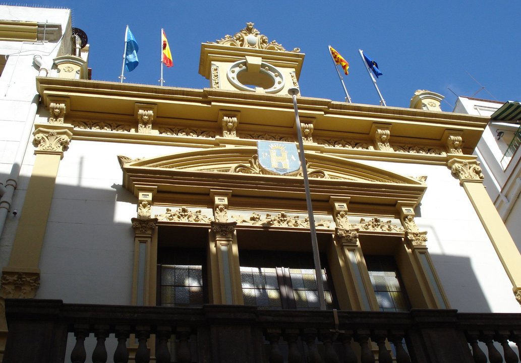 Ayuntamiento de Palamós, Gerona. 