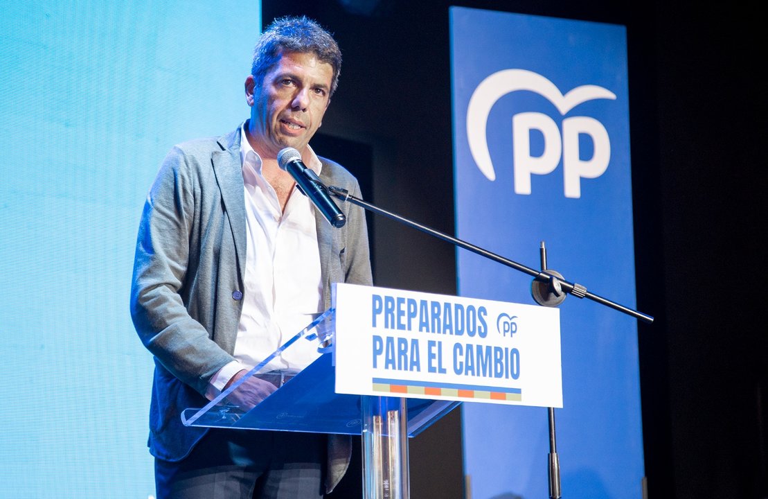 Carlos Mazón, presidente del PP valenciano
