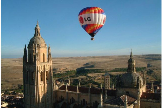Vuelo en globo por Segovia.