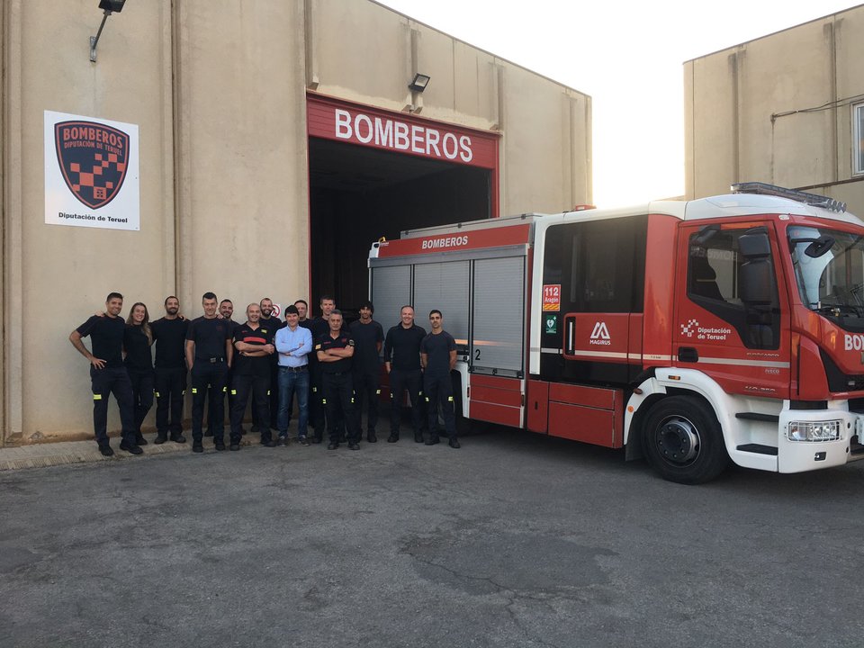 Bomberos de Teruel voluntarios para ir a Marruecos