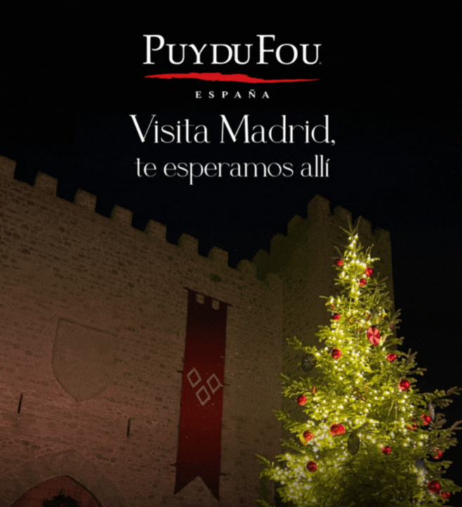 Puy du Fou llega a Madrid este miércoles.