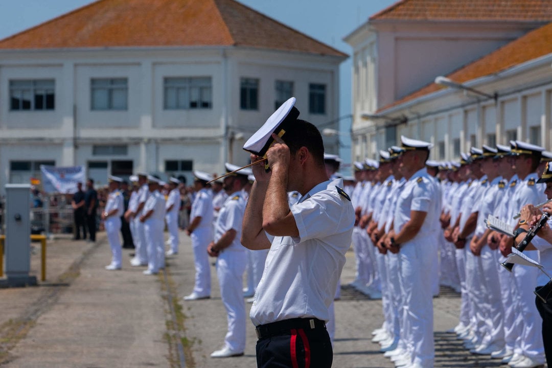 Escuela Naval Militar, en Marín (Foto- Gustavo de la Paz : Europa Press). 