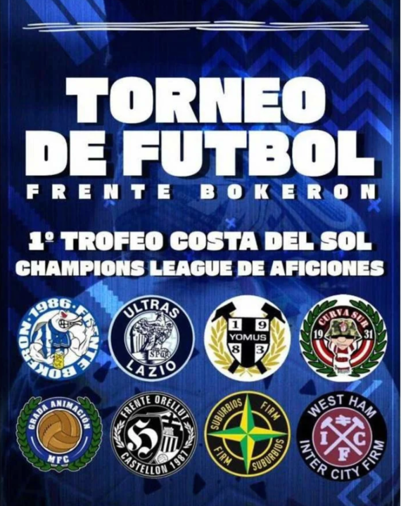 Torneo de fútbol organizado por Frente Bokerón.