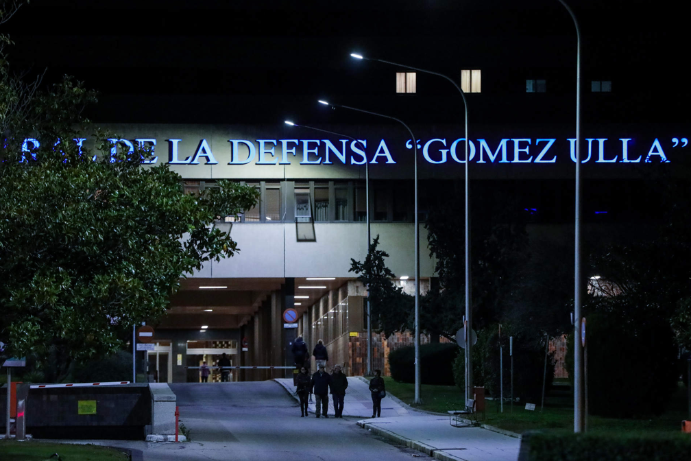 Entrada al Hospital Central de la Defensa Gómez Ulla, en Madrid (Foto: Jesús Hellín / Europa Press).