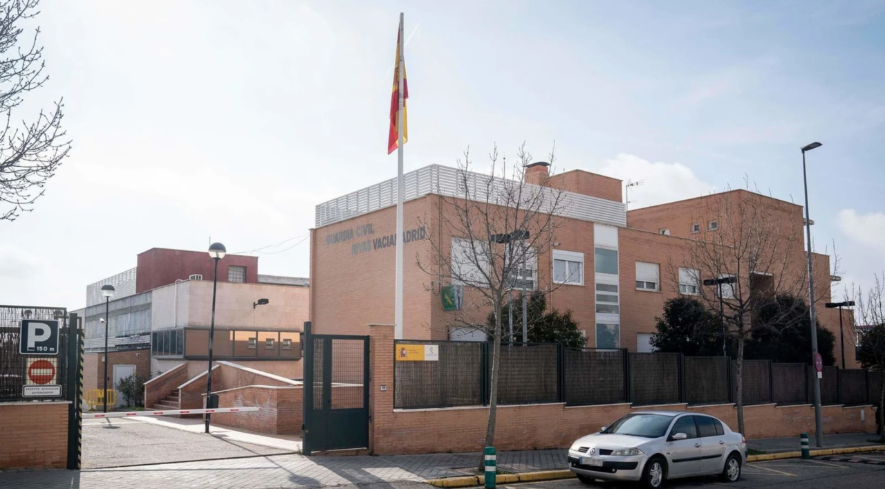 El acuartelamiento de la Guardia Civil en Rivas Vaciamadrid.