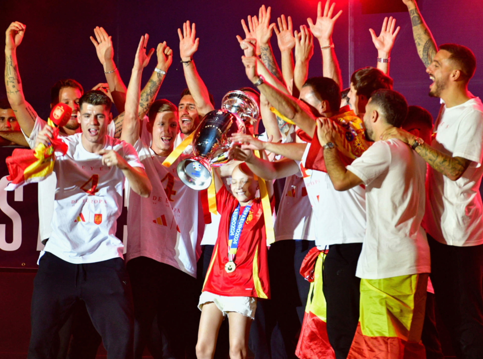 La audiencia de la final de la Eurocopa bajó en Euskadi lo mismo que en el resto de España.