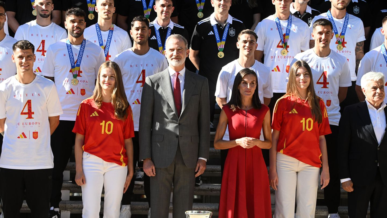 Celebración de España tras ganar Eurocopa 2024