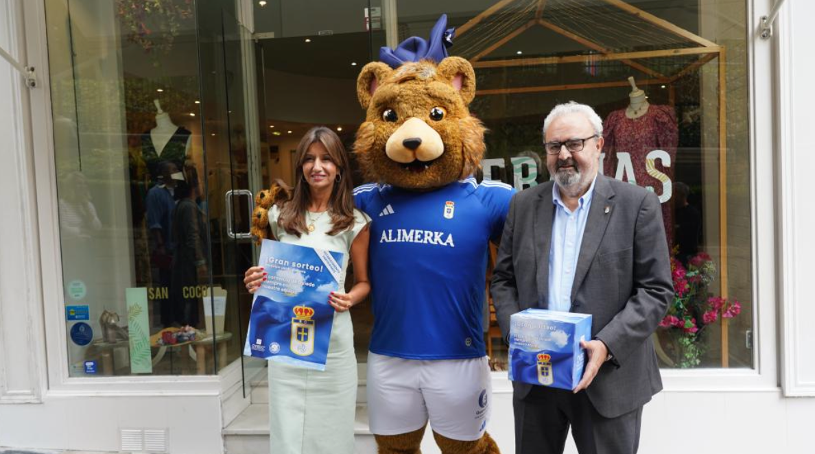 Sorteo de grandes premios del Real Oviedo para impulsar el comercio local