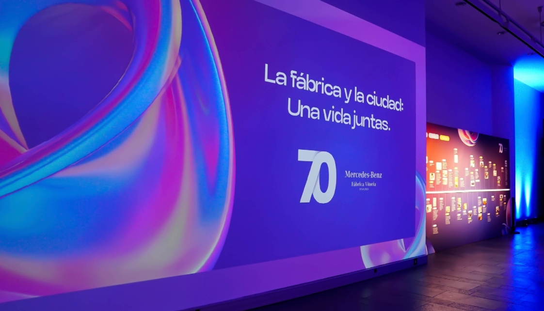 70 años de historia de Mercedes-Benz, ahora en una expo en Vitoria