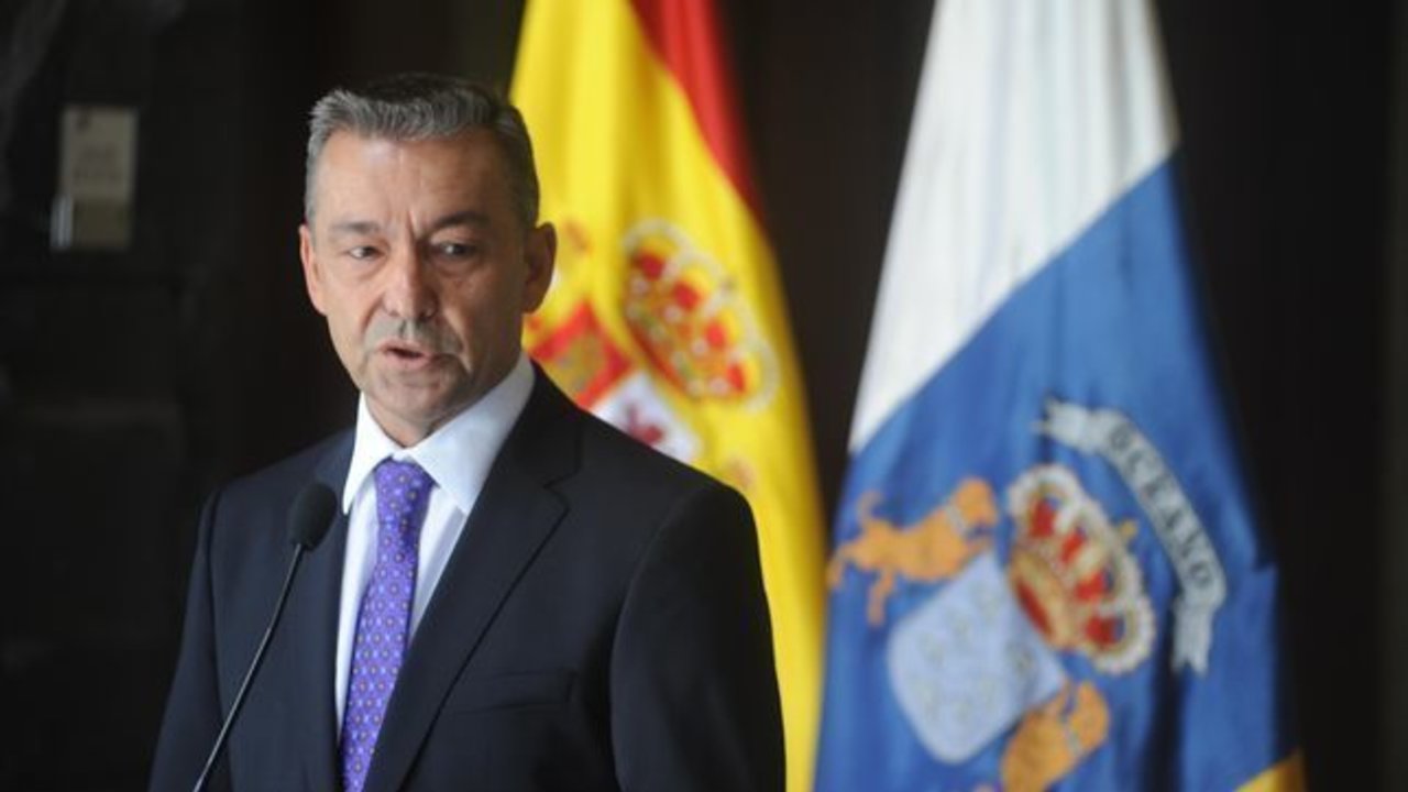 El presidente de Canarias, Paulino Rivero.