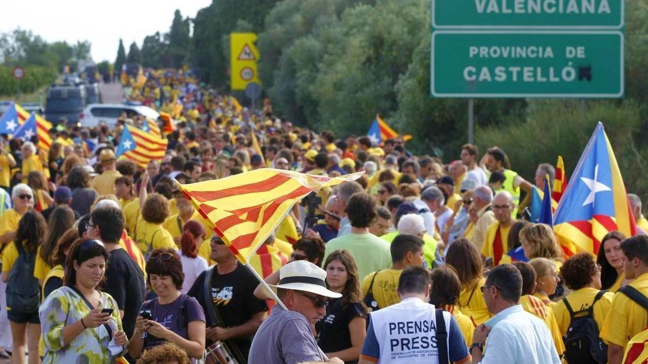 Extensión de la "Vía Catalana" en la provincia de Castellón.