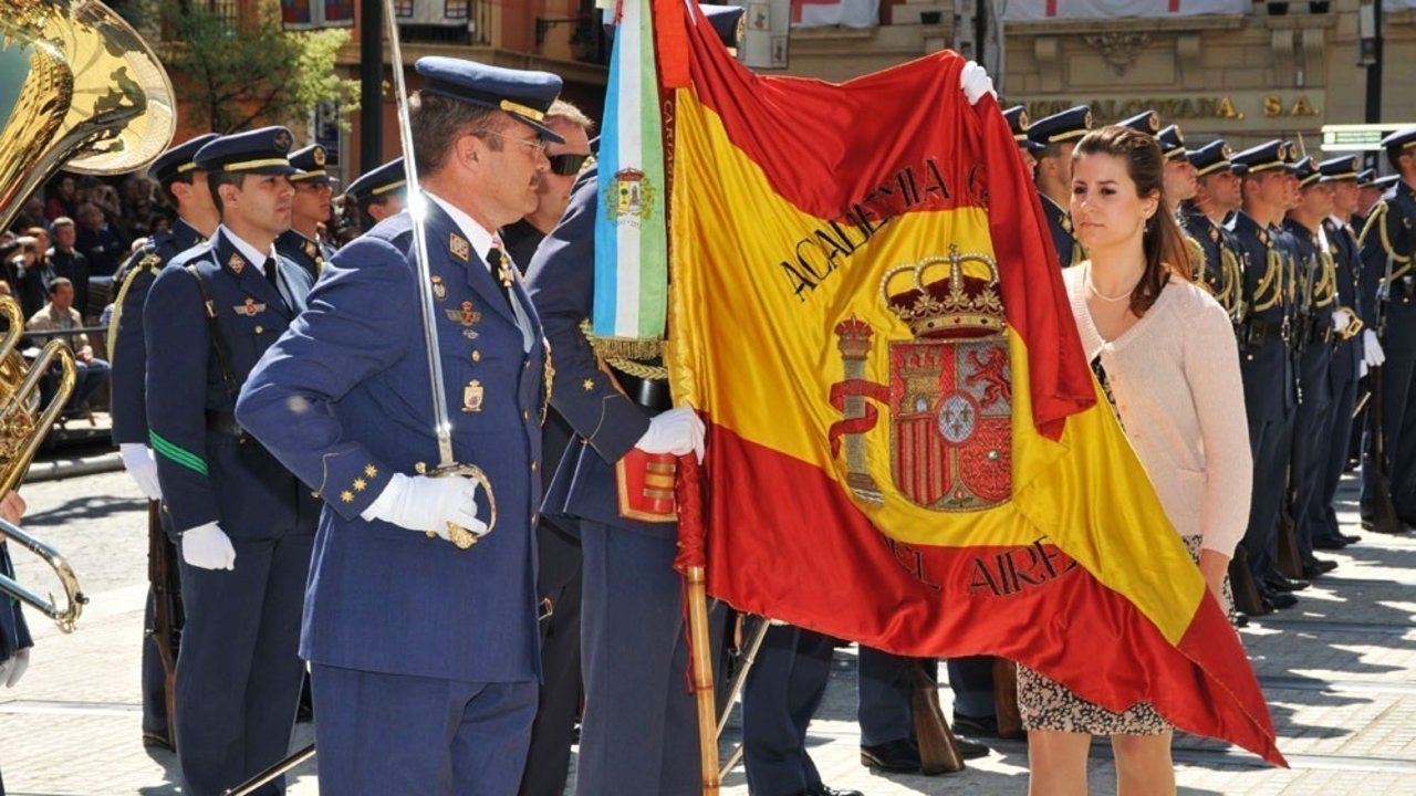 Jura de bandera de civiles en Alcoy (Alicante).