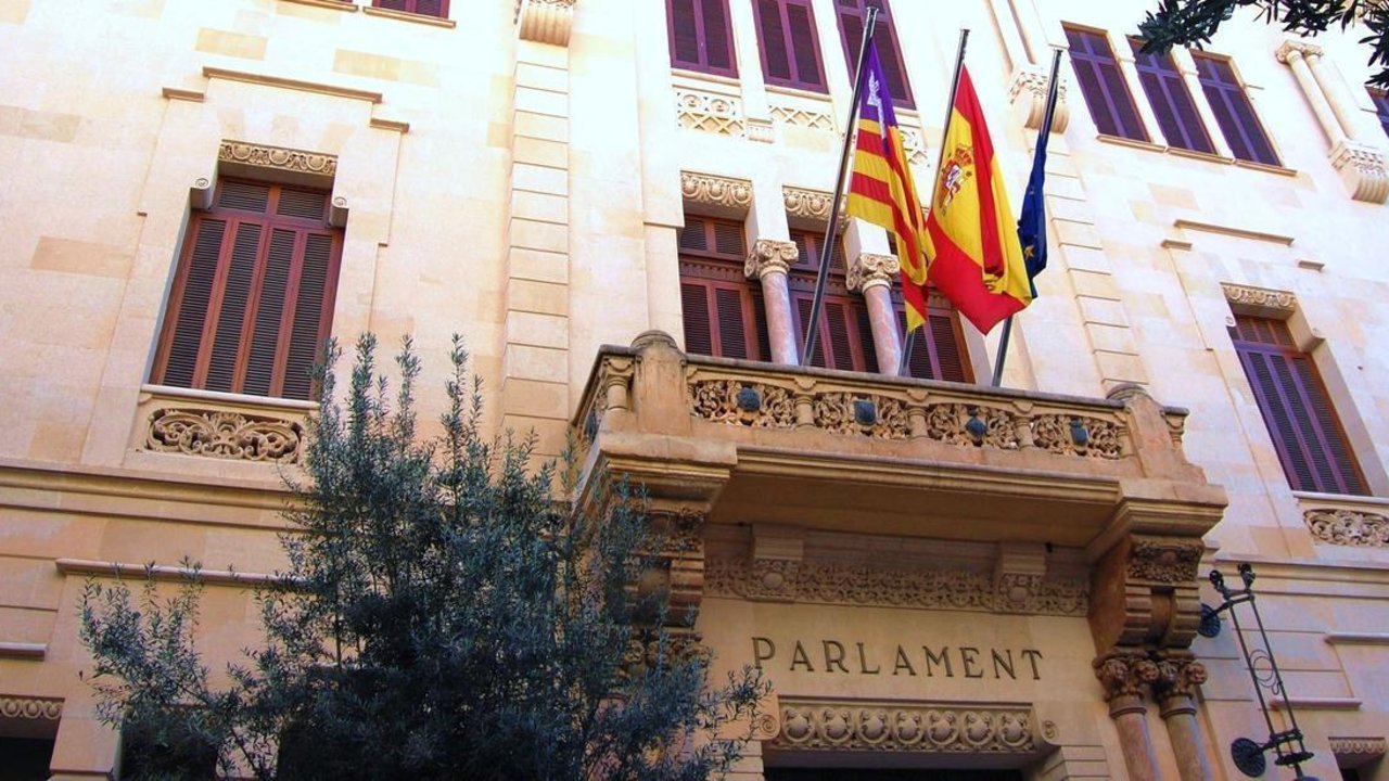 Parlamento de Baleares, en Palma de Mallorca.