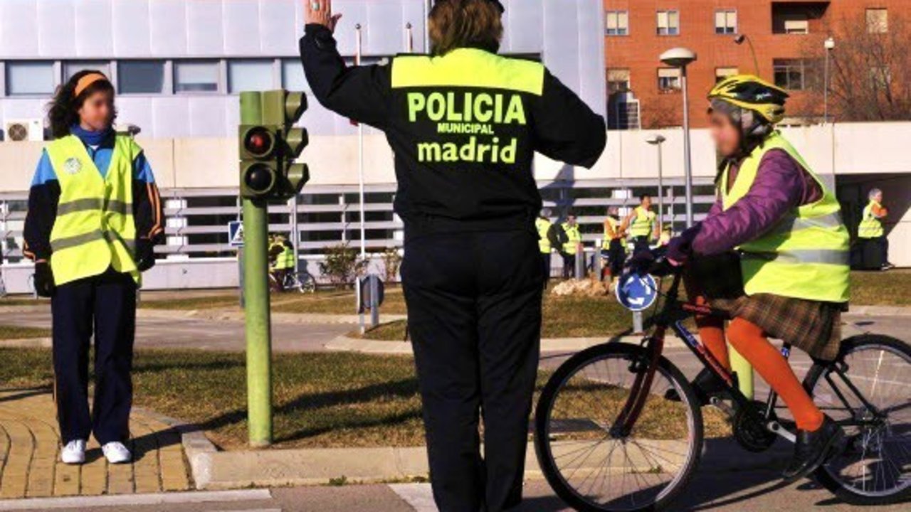 Agente de la Policía Municipal de Madrid.