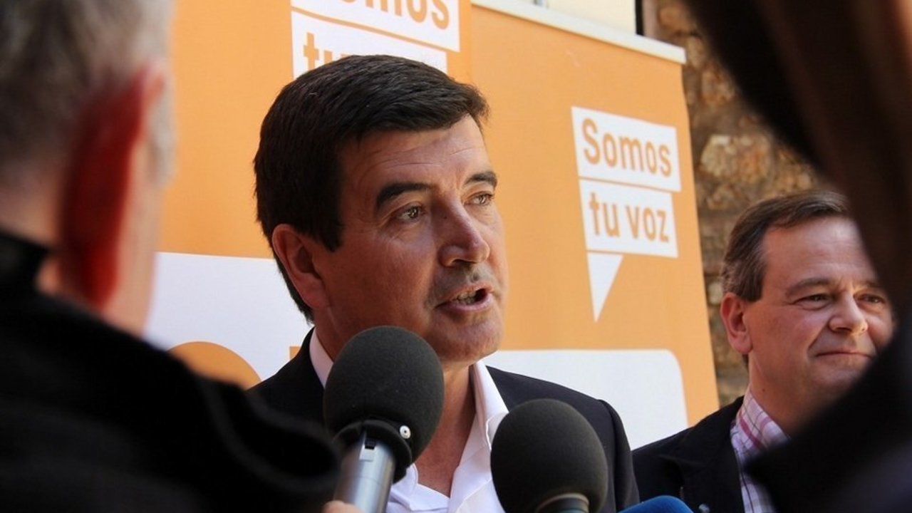 El candidato de Ciudadanos al Ayuntamiento de Valencia, Fernando Giner.