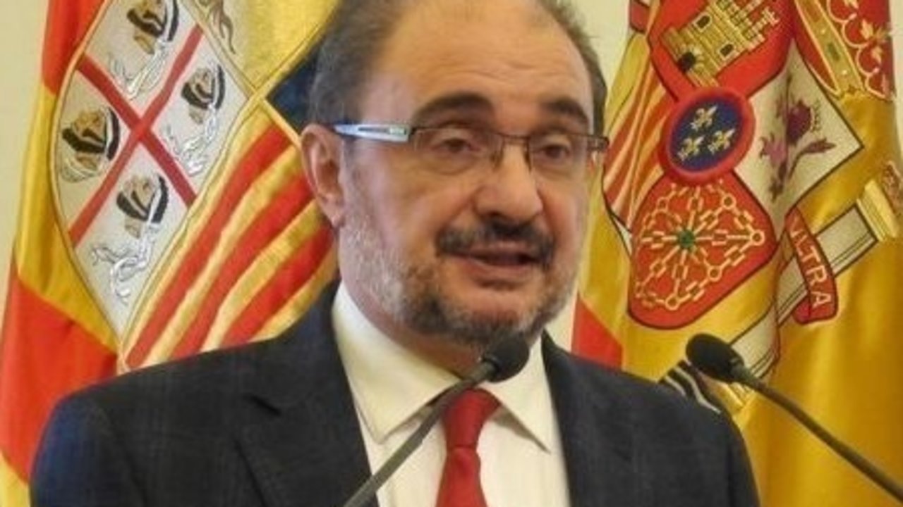 Javier Lambán, presidente de Aragón.