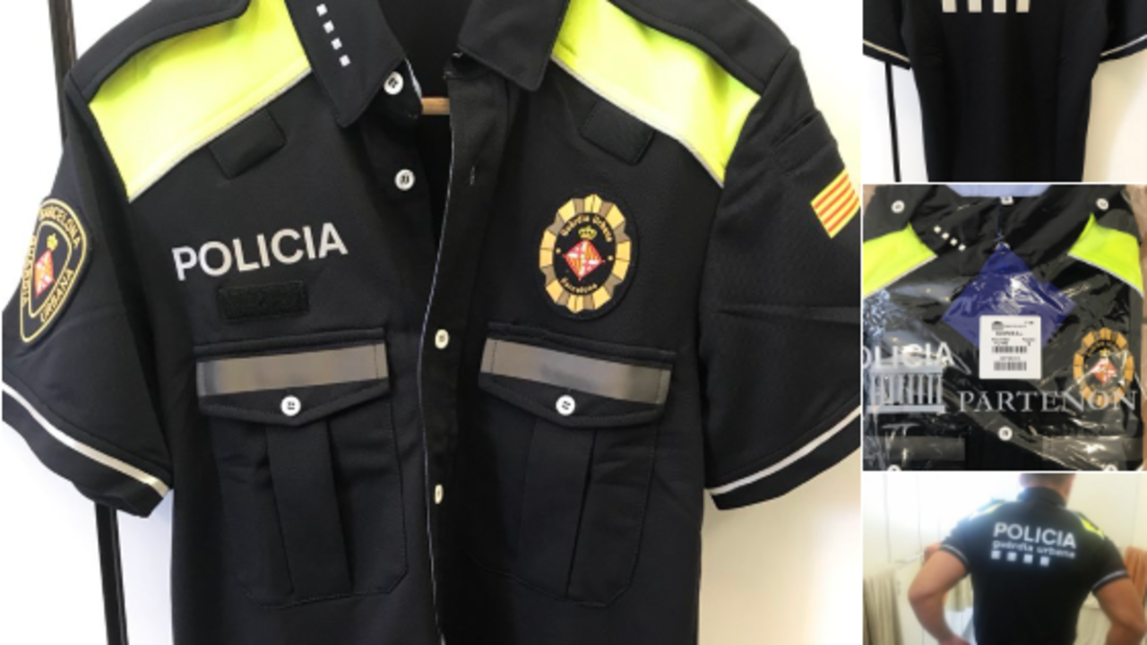 Nuevo uniforme de la Guardia Urbana de Cataluña.