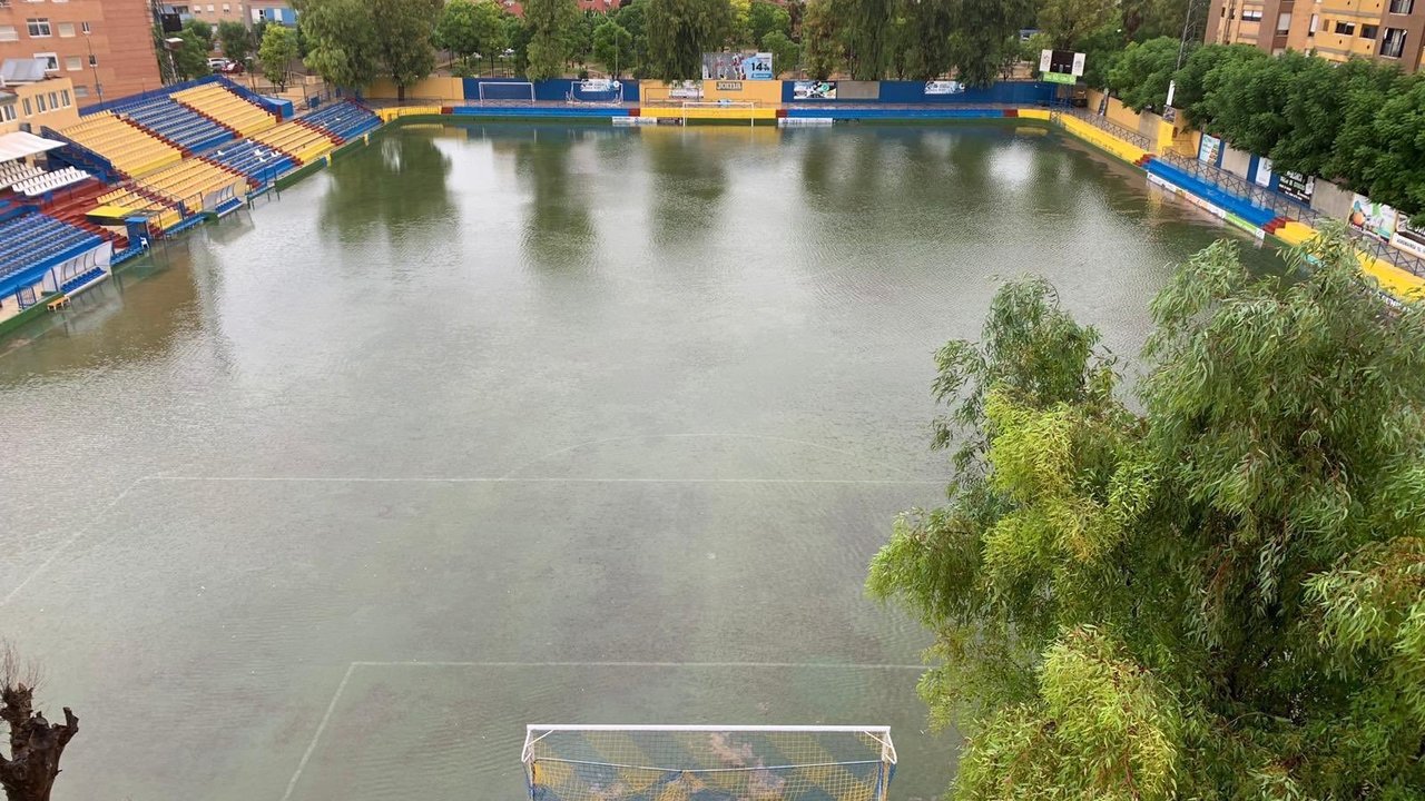 Campo de fútbol en Orihuela