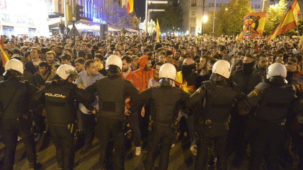 Concentración del 18 de octubre en Valencia