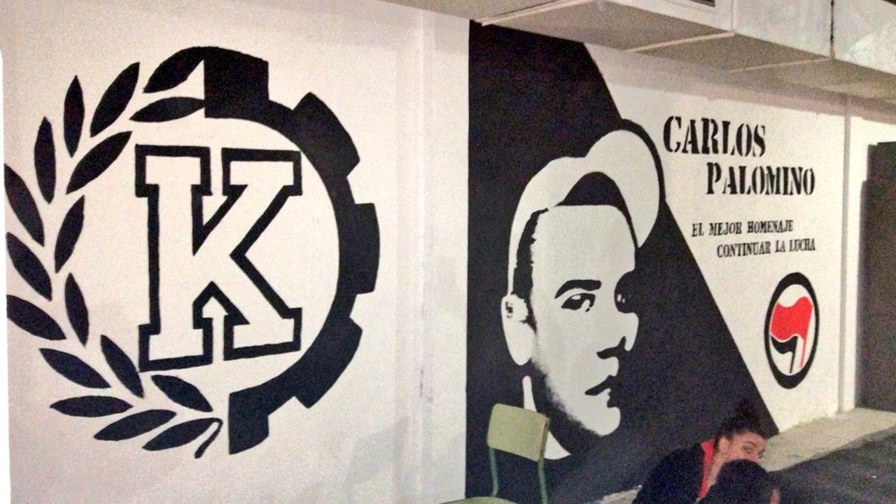 Gimnasio de Antifascistas en Carabanchel, Madrid
