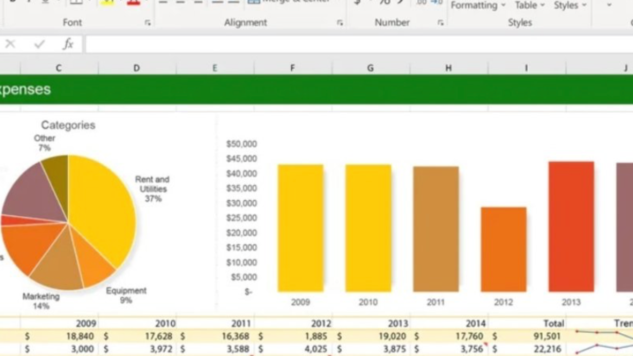 Microsoft Office: Excel.