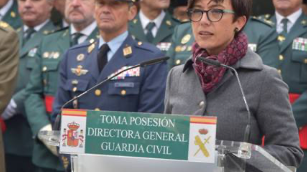 María Gámez, directora de la Guardia Civil 