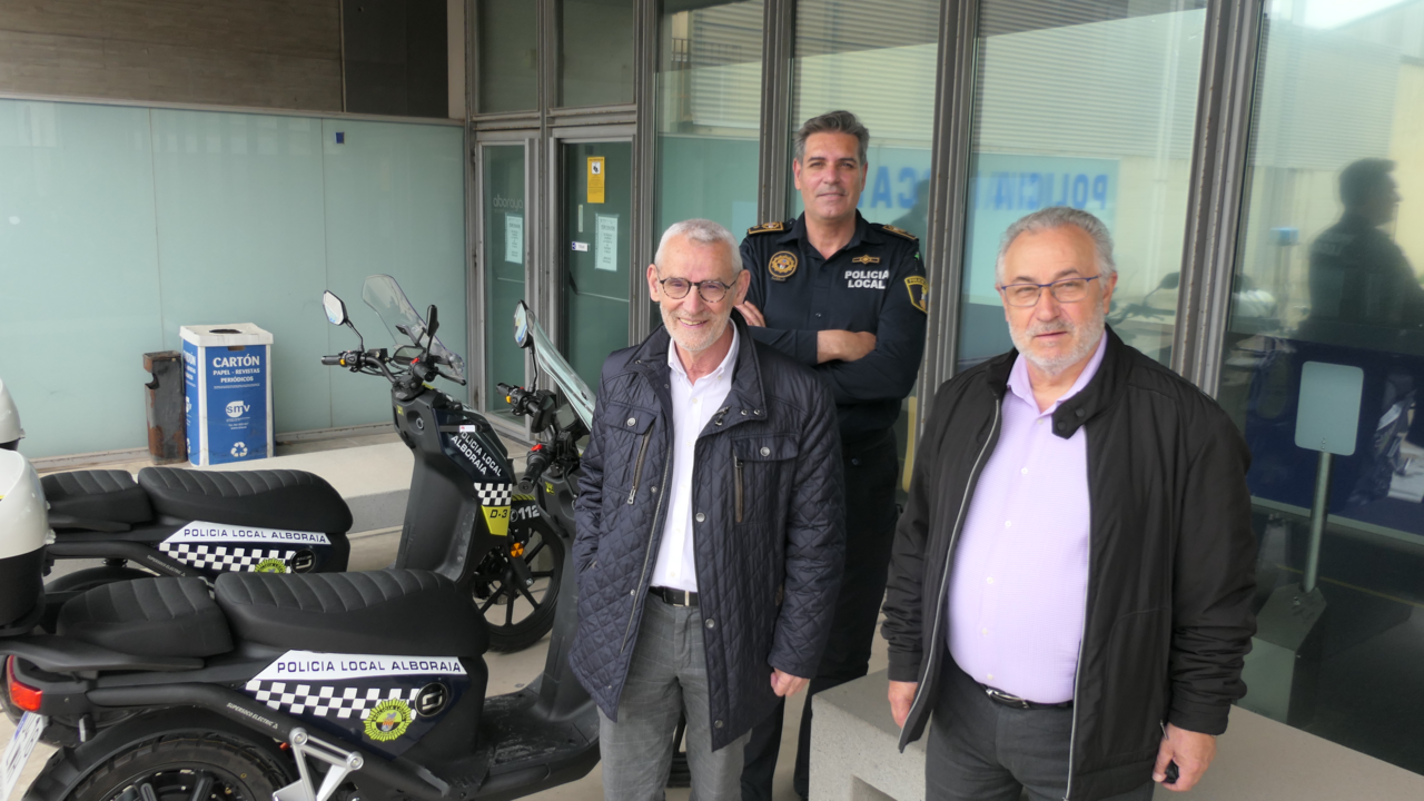 Nuevas motos para la Policía Local de Alboraya.