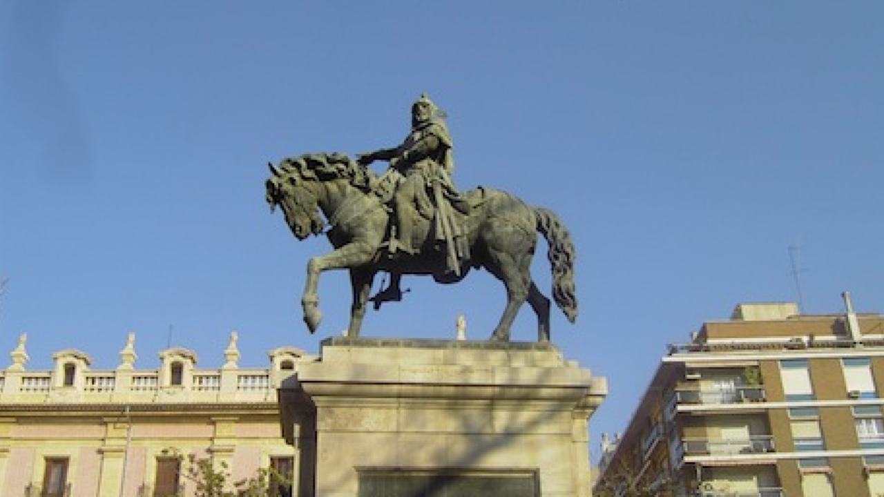 Estatua de Jaime I, Valencia