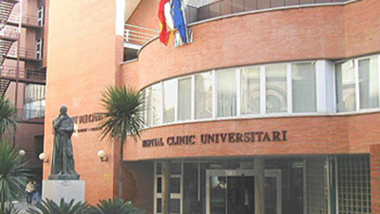 El Hospital Clínico de Valencia.