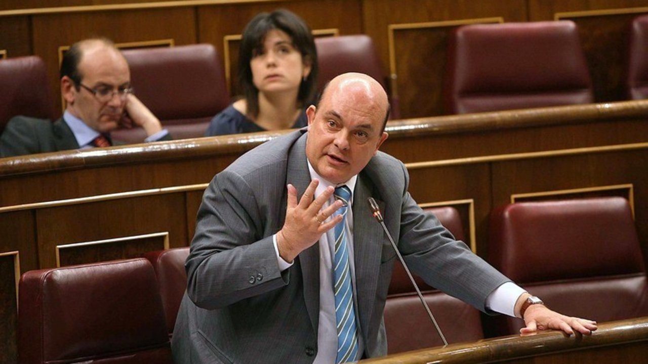 El portavoz de Justicia del PNV en el Congreso, Emilio Olabarría.