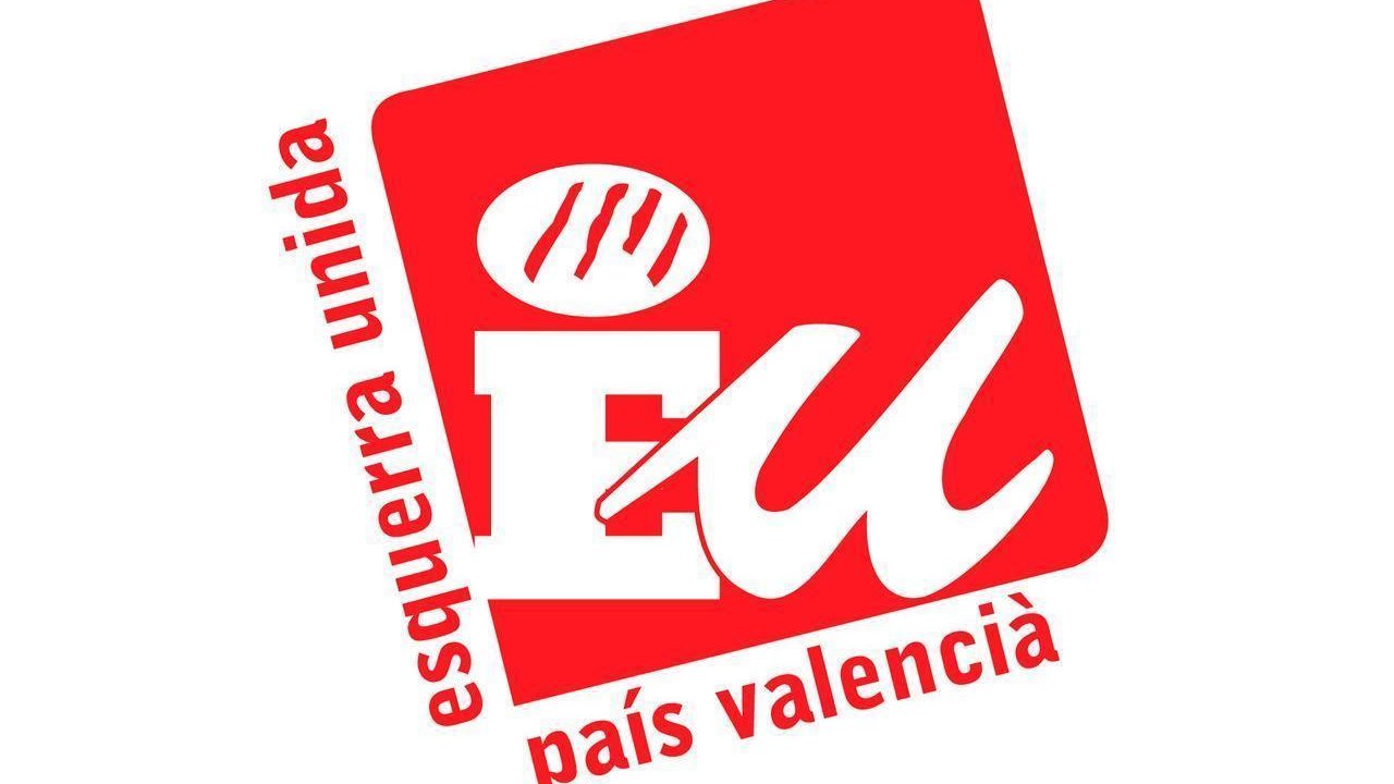 Logo de Esquerra Unida del País Valencià.