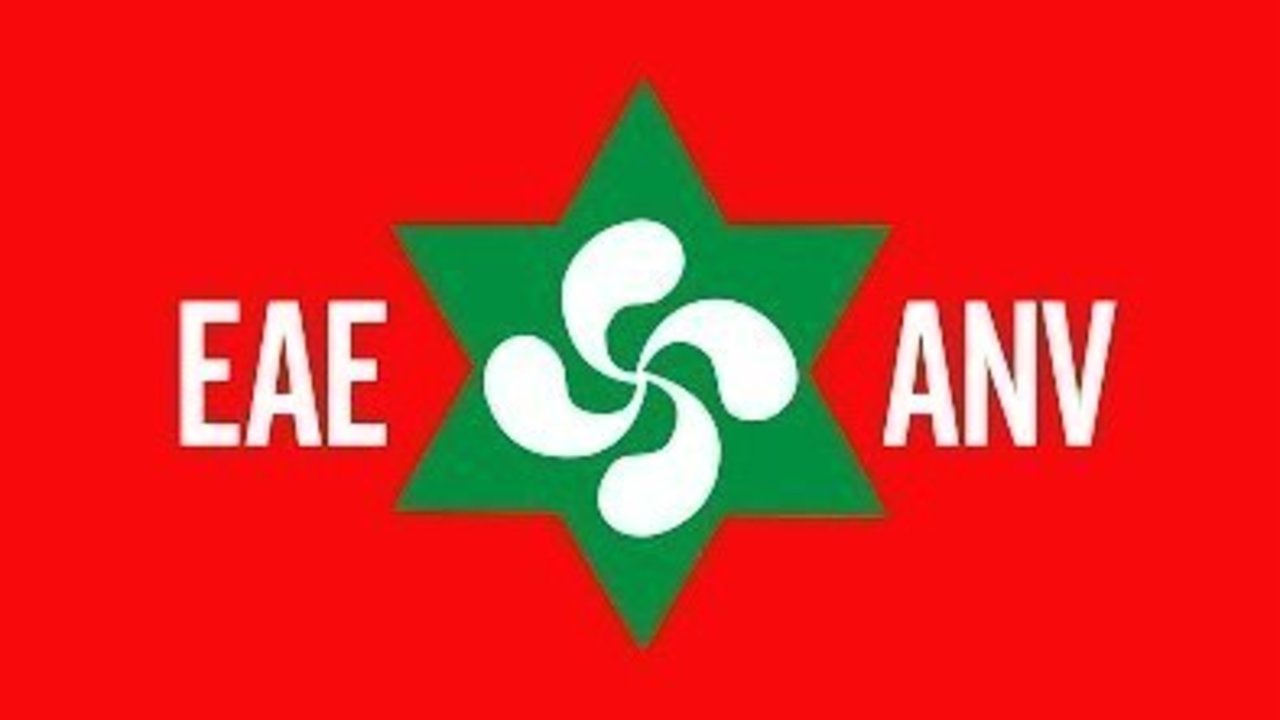 Bandera de Acción Nacionalista Vasca (ANV).