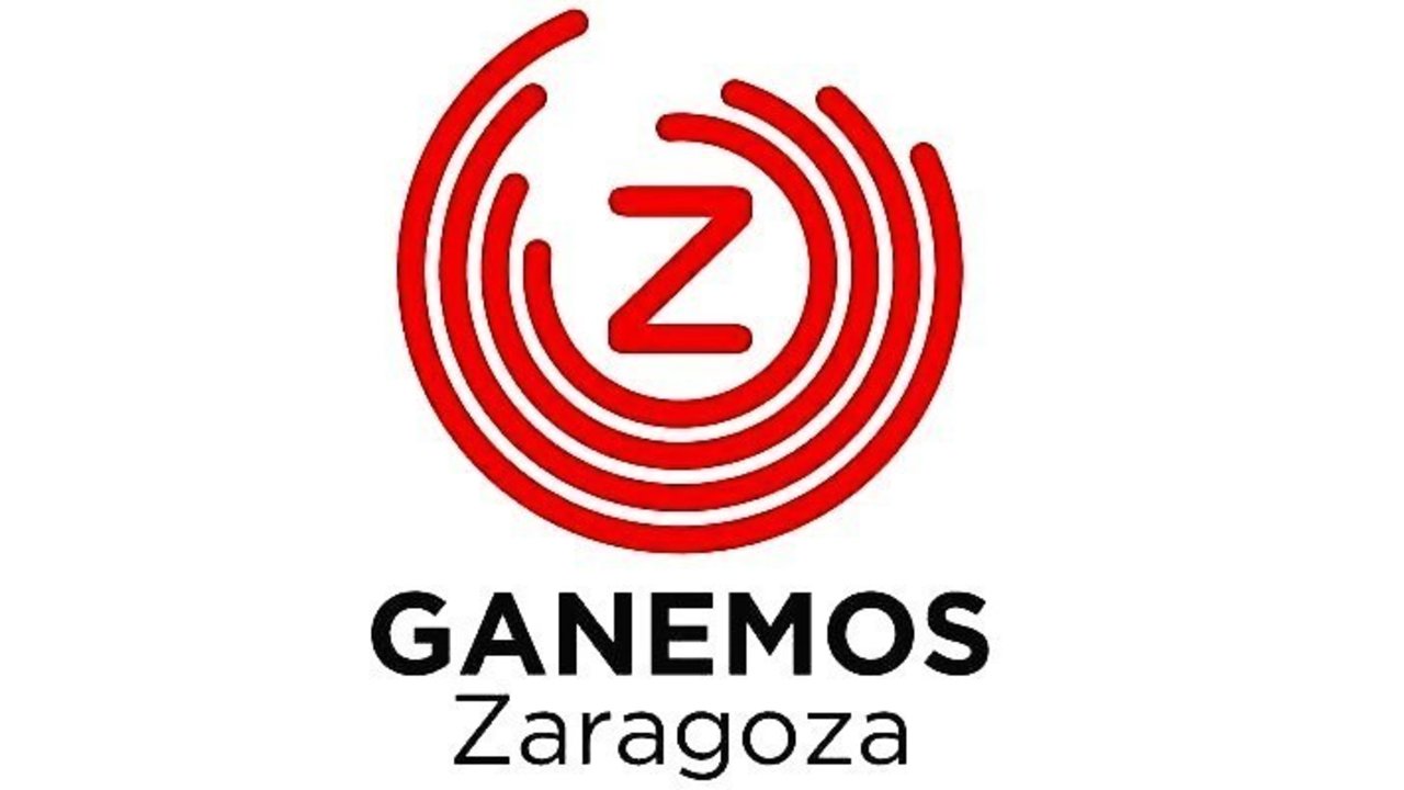 Logo de Ganemos Zaragoza.