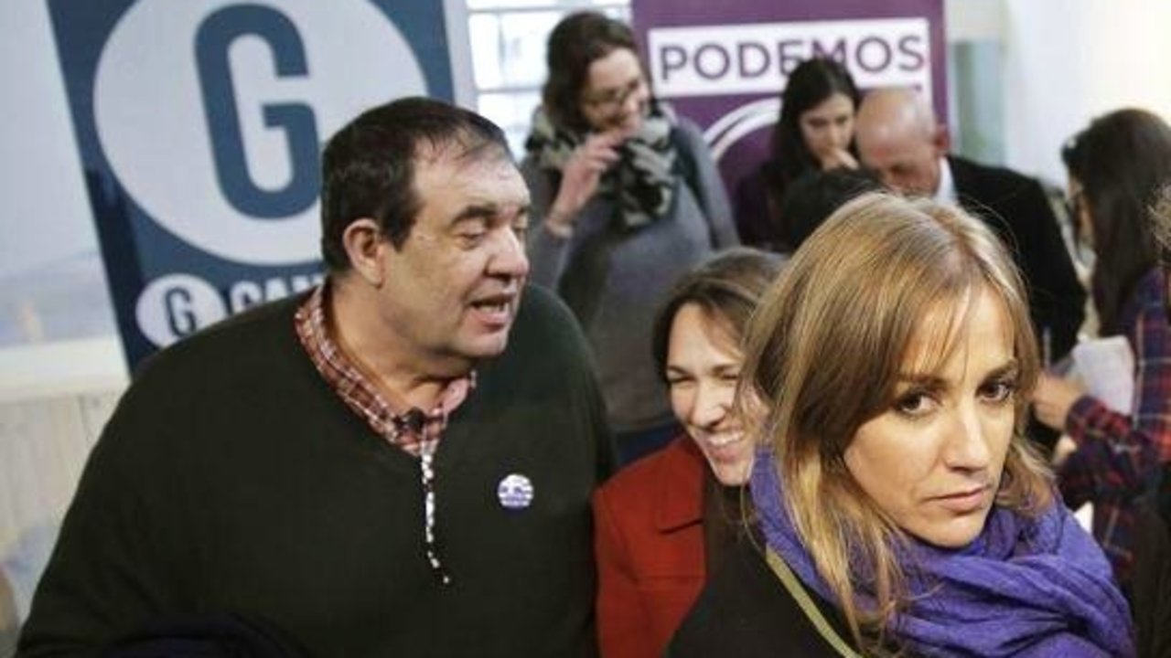 Tania Sánchez, en un acto de Podemos y Ganemos Madrid.