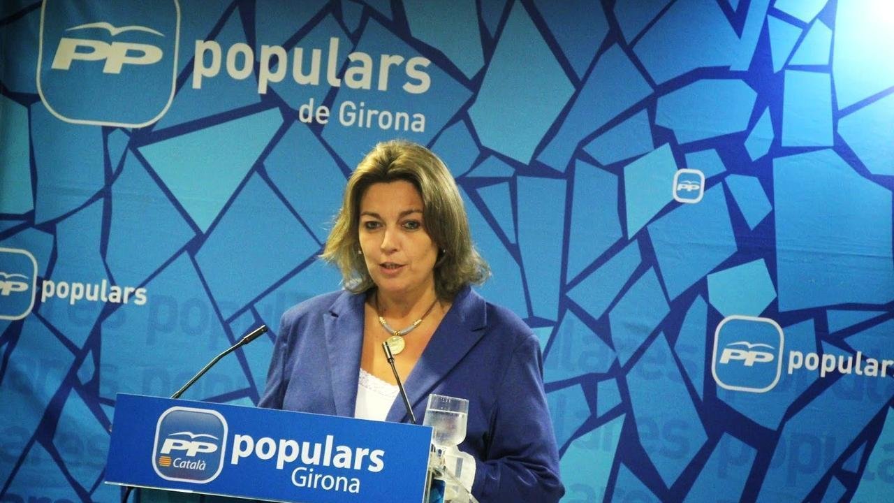 Concepció Veray, candidata del PP a la alcaldía de Gerona.