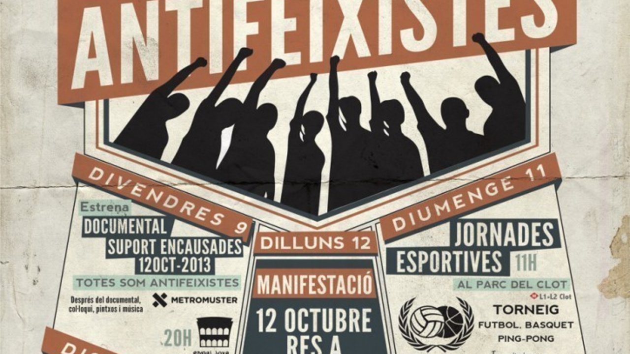 Antifeixistes 12 de octubre 2015