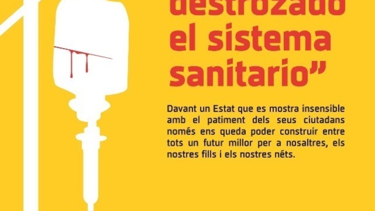 Cartel de la Assemblea Nacional Catalana.
