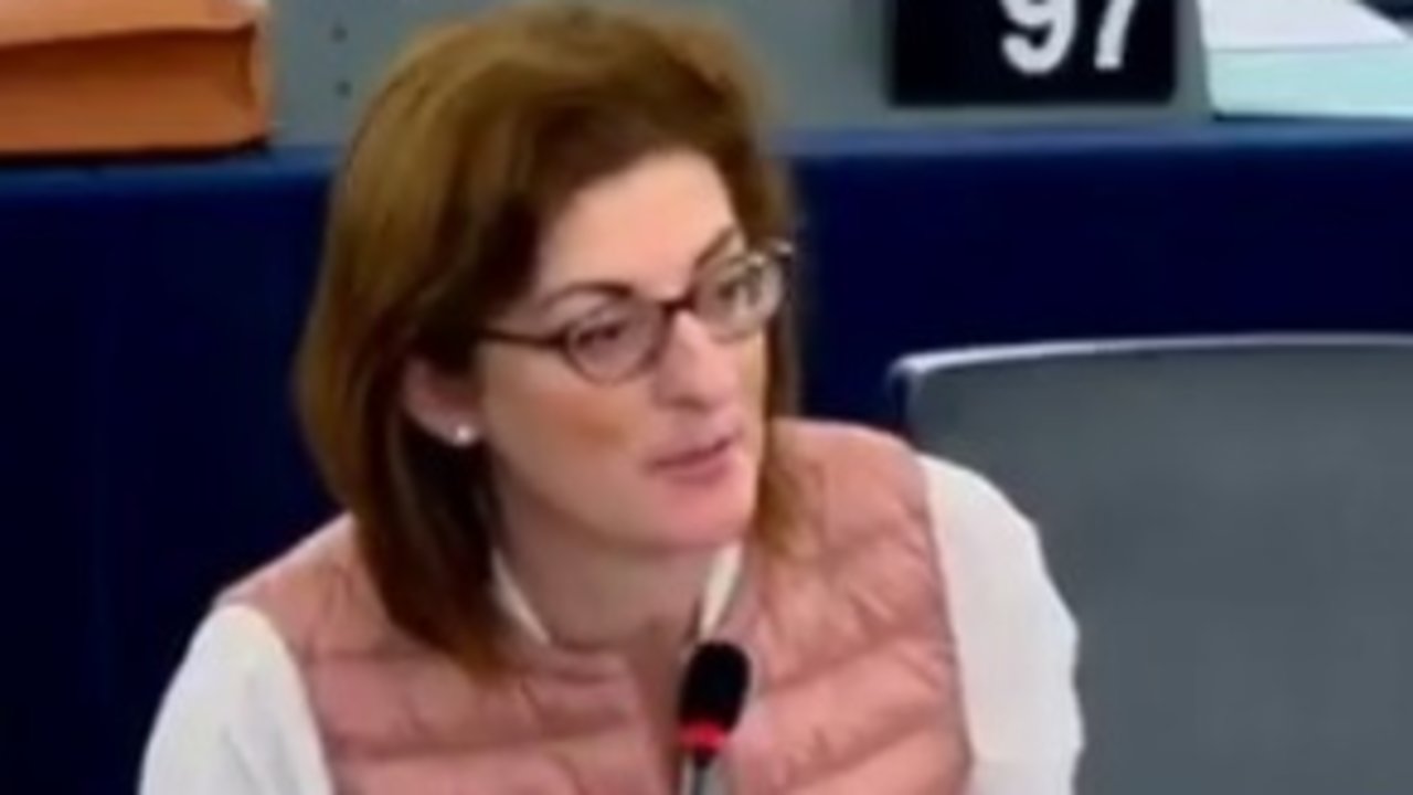 Maite Pagazaurtundúa, en el Parlamento Europeo.