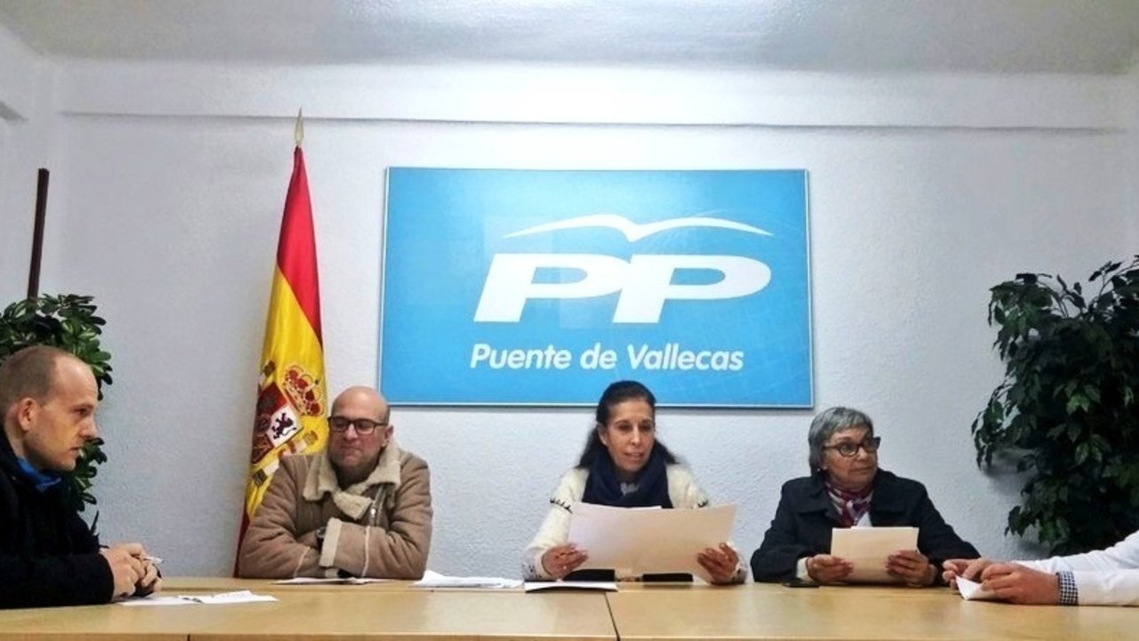Agrupación del Partido Popular en el distrito madrileño de Puente de Vallecas.