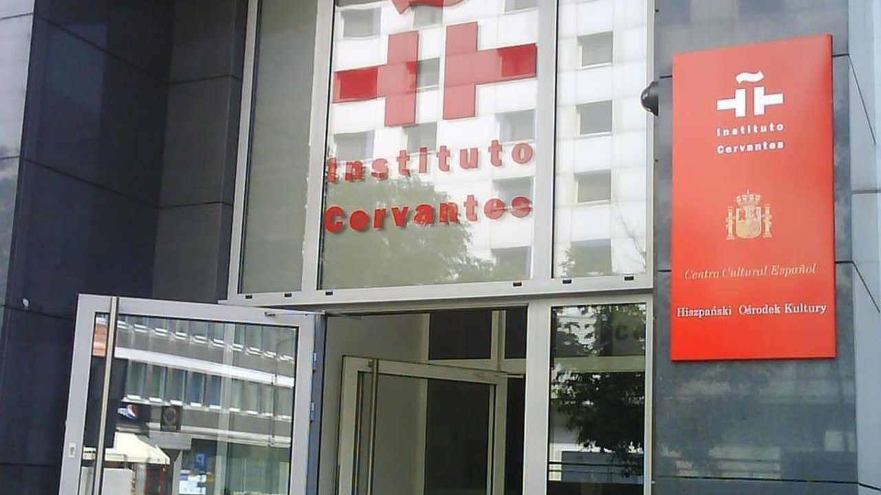 Sede del Instituto Cervantes en Varsovia (Polonia).