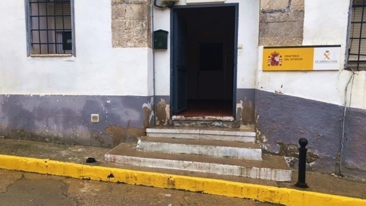 Un puesto de la Guardia Civil en la provincia de Cuenca (Foto: AUGC).