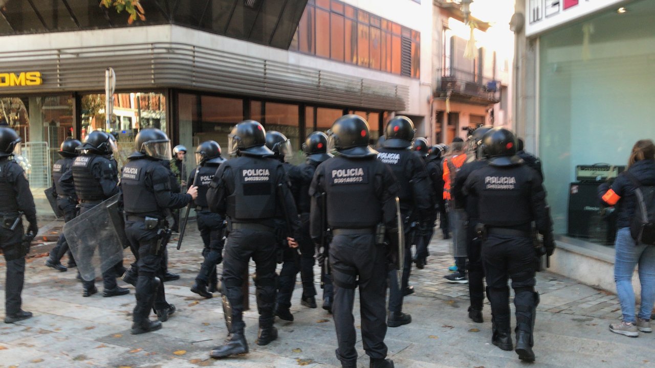Protestas en Girona