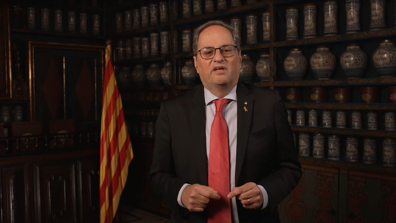 El expresidente de la Generalitat Quim Torra.