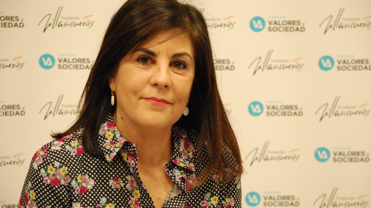La presidenta de Hablamos Español, Gloria Lago