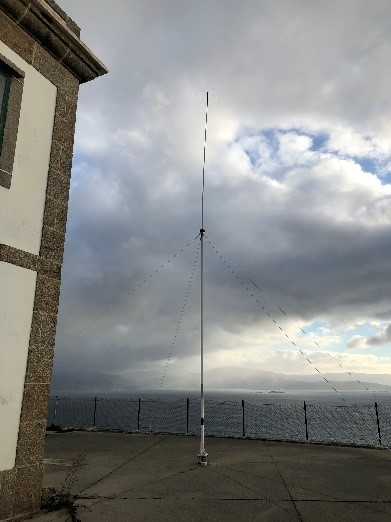 Antena en Faro Finisterre