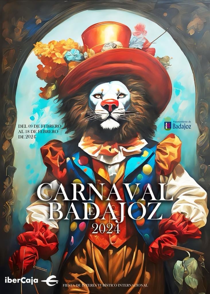 Cartel del Carnaval de Badajoz 2024